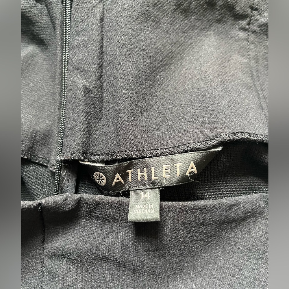 Athleta Wander Split Front Hem Cropped Pants Sz 14 - image 2